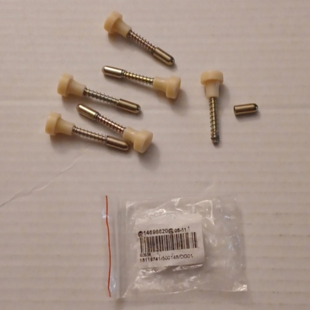 4/$30 New Spring Plunger Crib Latches - Set of 6